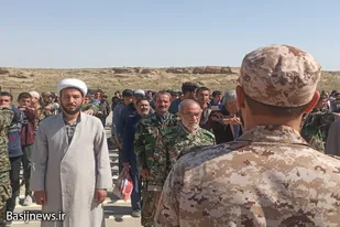 رزمایش الی بیت المقدس گردان&zwnj;های حوزه امام رضا (ع) شهر مهاجران