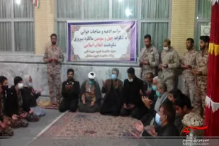 مراسم مناجات خوانی در سراوان