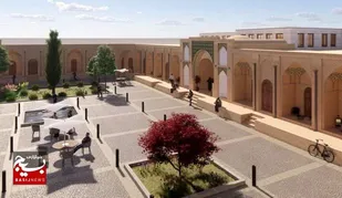 کاروانسرای سعدالسلطنه خیابان سپه قزوین با کاربری هتل سنتی احیا می&zwnj;شود