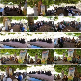 تقدیر از ۳۵ مربی قرآن و ۱۰ مبلغ قرارگاه جهادی پیشرفت سردار ناصری در زیرکوه&nbsp;