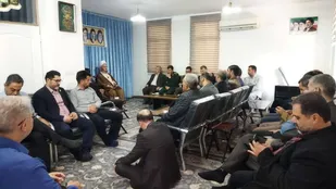 آغاز هفته دولت با دیدار مسئولان شهرستان تاکستان با آیت الله علی اسلامی