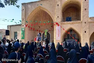 جشن میلاد امام رضا(ع) در روستای دستجرد بهار