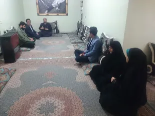 دیدار با خانواده شهید عبدالله یحیی پور