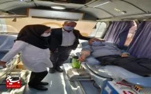 اجرای برنامه نذر خون با حضور کارکنان و پیشکسوتان سپاه عشایر در فارس