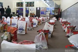 ۷۰۰ بسته کمک معیشتی در دو مرحله توزیع شد