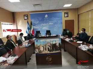 ديدار مسئول سازمان بسیج ادارات استان با مدیر عامل مخابرات استان سمنان