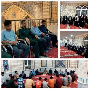 برگزاری نشست قرارگاه تحول محلات شهید قورچی زاده شهرستان بندرسیریک