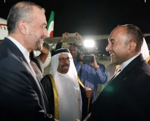 امیرعبداللهیان به امارات رفت