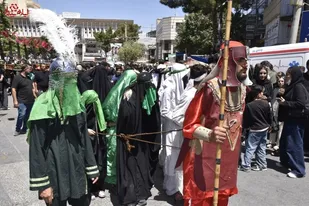 ایلام رنگ و بوی عاشورا گرفت