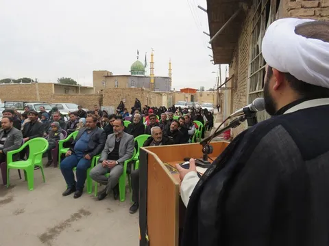 یادواره شهید محله آبروی کوچه افتخار محله در صدر آباد