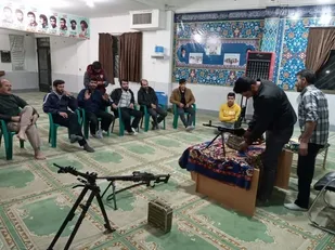برنامه تمرینات رزمی تخصصی برای بسیجیان گردان ۱۰۶ امام حسین (علیه السّلام)