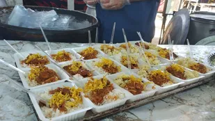 خدمات گسترده موکب سیدالشهداء در عمود ۹۴۷ مسیر نجف به کربلا