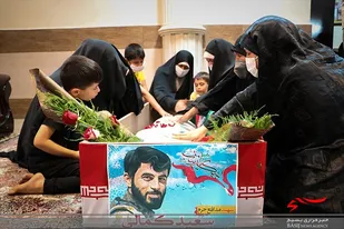 بازگشت آلاله های پرپر کربلای خان طومان در قاب دوربین بسیج