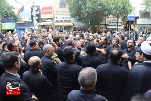 دسته عزاداری هیئت رزمندگان استان اردبیل