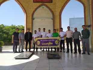 اعزام تیم کشتی آزاد مقاومت بسیج زنجان به مسابقات کشتی قهرمان کشوری