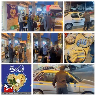 برگزاری موکب های افطاری ساده در شهرستان بابل