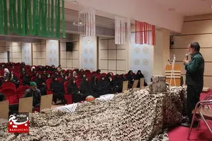 گرامیداشت شهدای زن دفاع مقدس در شهرستان فیروزه