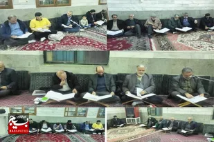 از برپایی محفل انس با قرآن تا گشت محله محور در روستا افتر در سرخه