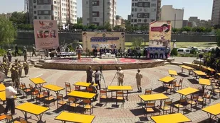مسابقات ورزشی سه&zwnj;گانه ارتش در مراغه آغاز شد