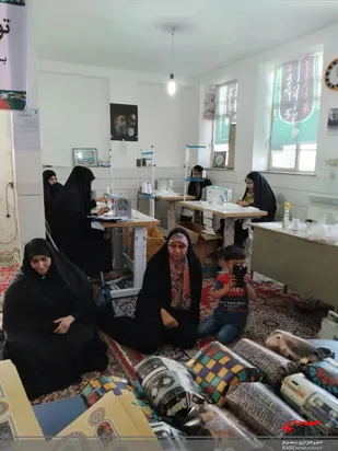 تقدیر از زحمات جهادی خواهران بسیجی پایگاه معصومیه 5 +تصاویر
