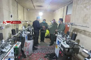 بازدید سردار مجیدی از کارگاه&zwnj;های اقتصاد مقاومتی در فامنین