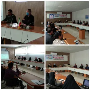 جلسه قرارگاه هماهنگی تحقق شعار سال در راستای تشکیل شرکت های دانش بنیان در میاندوآب