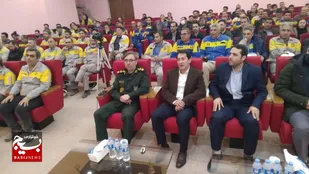 نشست بصیرتی کارکنان شرکت سیمان بجنورد به مناسبت هفته بسیج برگزار شد