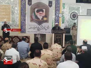 برگزاری مراسم سالگرد ارتحال امام خمینی (ره) در مسجد صاحب الزمان (عج) شهرستان میرجاوه