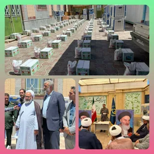 رزمایش کمک های مومنانه با توزیع 107 دستگاه لوازم ضروری زندگی و 750 سبد غذایی در شهرستان سرایان برگزار شد