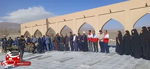 برگزاری مراسم عطرافشانی و غبارروبی گلزار شهدای بخش گلباف به مناسبت دهه مبارک فجر