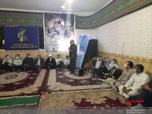 دیدار ساکنین روستاهای خرمشهر با مسئولین ارشد شهرستان