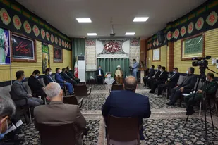 دیدار مسئولین شهرستان شاهرود با امام جمعه به مناسبت هفته دولت+ تصاویر