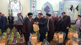 توزیع دو هزار بسته تحصیلی در آستان امامزاده سید ابراهیم تبریز
