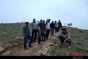 بازدید بسیجیان روستای حسام&zwnj;آباد از مناطق عملیاتی غرب کشور