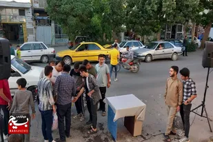 برپایی ایستگاه&zwnj;های صلواتی به مناسبت هفته ازدواج در ملایر