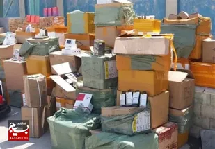 کشف لوازم جانبی قاچاق در عسلویه
