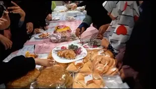 جشنواره غذای محلی سنتی در محله عسکریه پردیسان قم