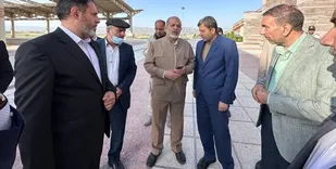 بازدید وزیر کشور از فاز یک پروژه راه&zwnj;آهن کرمانشاه - خسروی