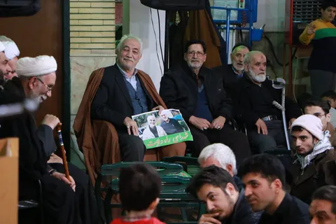 مراسم بزرگداشت سپهبد شهید حاج قاسم سلیمانی در مسجد سیدالشهدا(ع)مشیریه