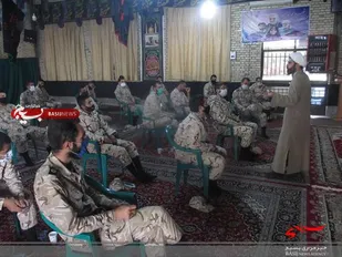افتتاحیه دوره تربیت و تعالی سربازان در سپاه شهرستان مانه وسملقان