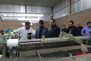 بازدید از شرکت نساجی مازندران
