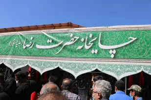 برپایی مواکب امام رضایی ها در شاهرود+ تصاویر