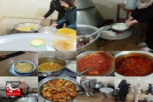 از برپایی نشست روشنگری تا طبخ غذا در سرخه