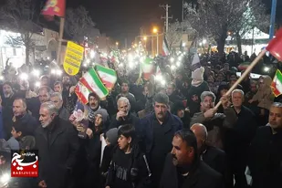 خروش مردم انقلابی شهرستان کبودراهنگ در سوگ امام شهید