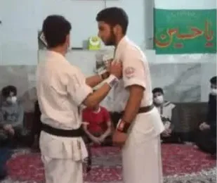 برگزاری کلاس آموزش دفاع شخصی در پایگاه بسیج شهید چمران
