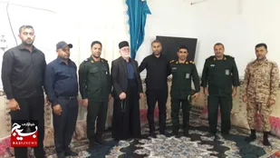 تکریم از خانواده معظم شهدا در شهرستان باغملک