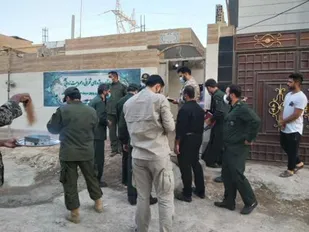 افتتاح طرح های عمرانی و محرومیت زدایی توسط سپاه آبادان