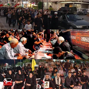 برگزاری مراسم نمادین پیاده&zwnj;روی جاماندگان اربعین در امیدیه