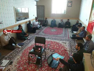 گردهمایی توجیهی و ابلاغ برنامه&zwnj;های پایگاه&zwnj;های حوزه بسیج محلات حمزه سیدالشهداء کلاته خیج