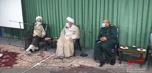 دیدار مسئول دفتر نمایندگی ولی فقیه در سپاه کربلا با عضو مجلس خبرگان رهبری